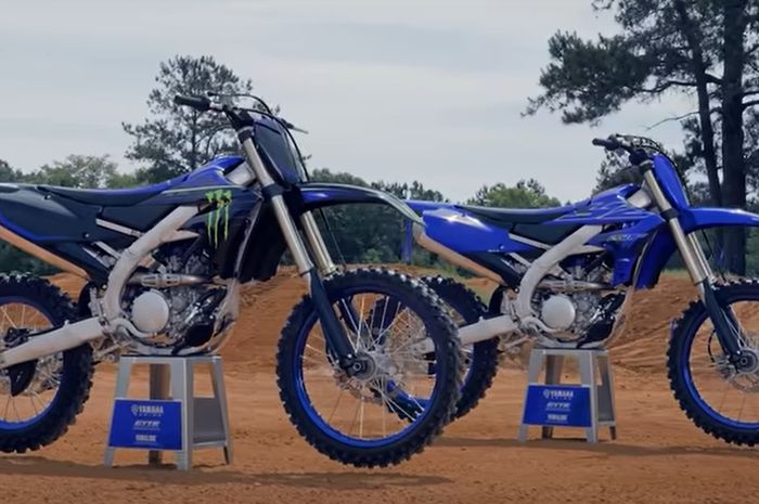 Motor trail , Yamaha YZ250F salah satu tipe yang dijual di Indonesia