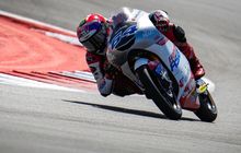 Mario Aji Rajanya Trek Basah, Tercepat di FP2 Moto3 Portugal 2022