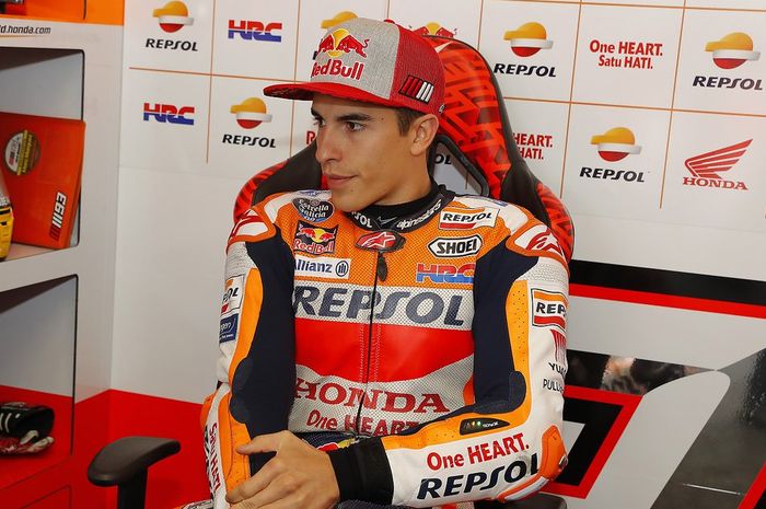 Marc Marquez tengah mempersiapkan diri di MotoGP Italia