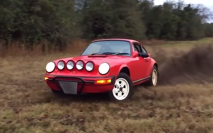 Restomod Porsche 911 lawas dengan gaya off-road