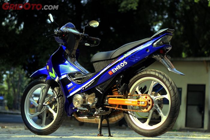 Modifikasi Yamaha 125Z yang menjadi motor impian dari Steven