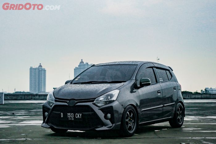 Modifikasi Toyota Agya tampil lebih segar berkat facelift