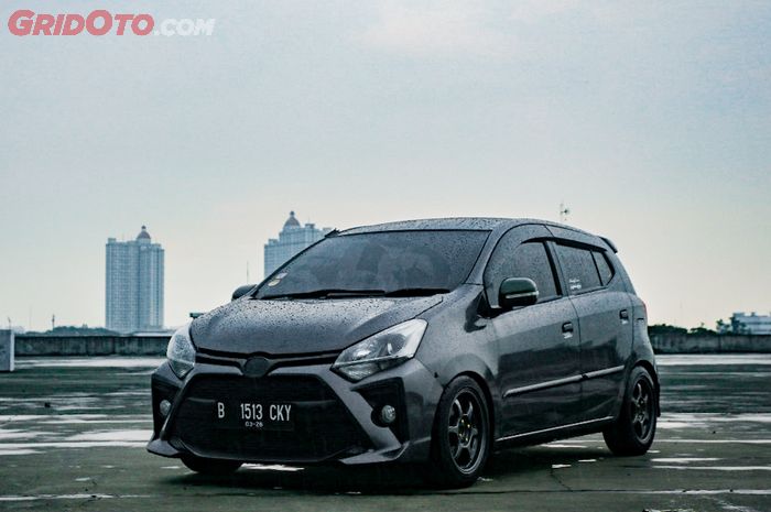 Modifikasi Toyota Agya lebih segar dengan peremajaan di wajah