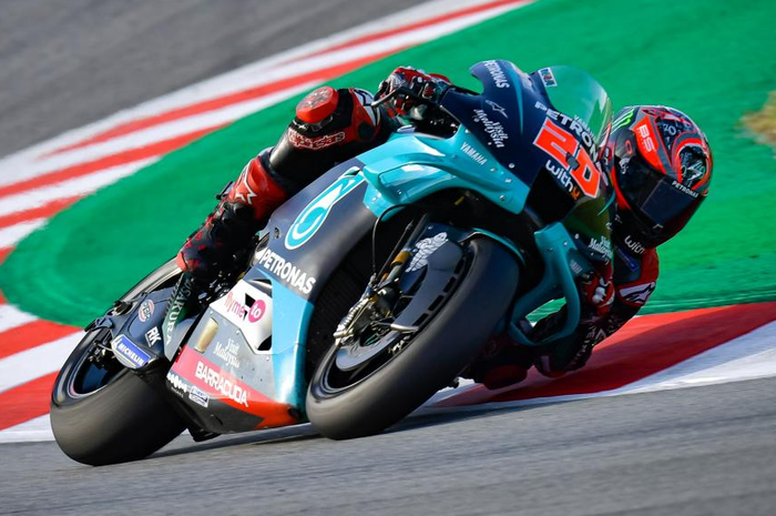 Fabio Quartararo sukses jadi pemenang di MotoGP Catalunya 2020