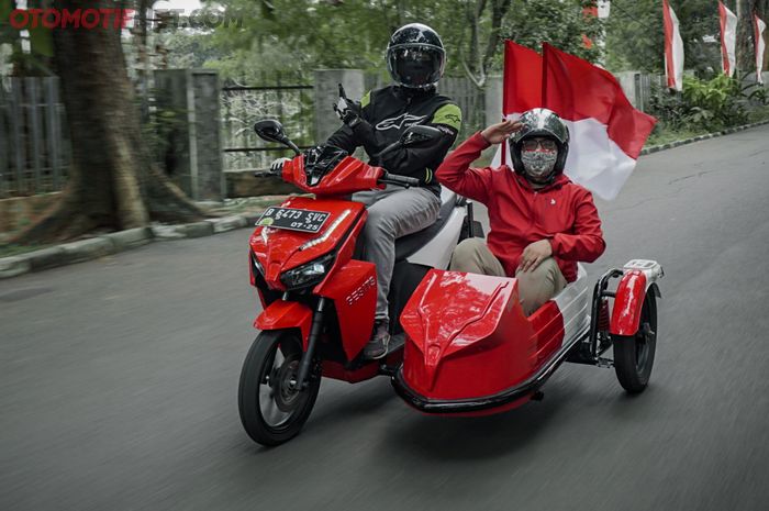 Modifikasi Gesits pakai sespan