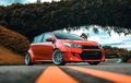 Fender Bengkak Ala Rocket Bunny, Toyota Yaris Terlihat Makin Seksi