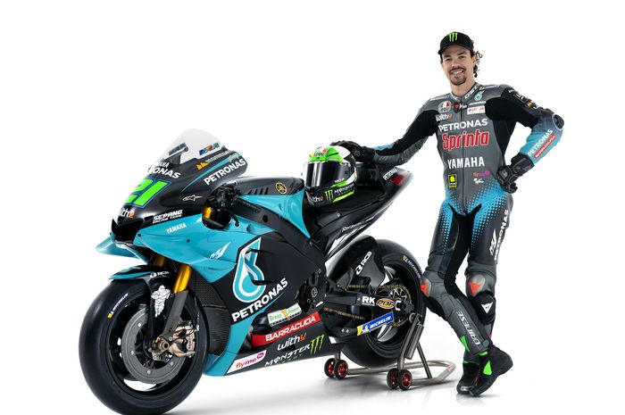 Valentino Rossi dan Franco Morbidelli, tim Petronas Yamaha SRT 2021