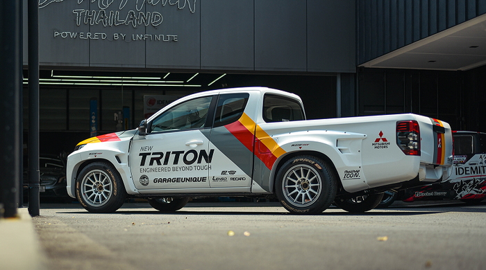 Mitsubishi Triton baru bergaya rally hasil kreasi Garage Unique