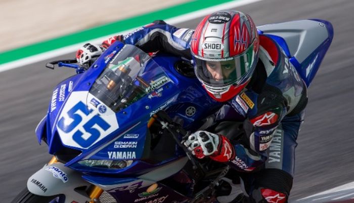 Galang Hendra kala masih di World Supersport 300