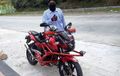 Udah Mirip Badak, Pria Satu Ini Bikin Engine Guard Paling Nyeleh di Bajaj Pulsar