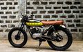 Yamaha RS100 Tampil Manis Meski Berubah Jadi Street Tracker