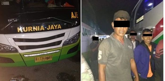 PO Bus Kurnia Jaya dan kru bus yang dianggap tak bertanggung jawab ke penumpang