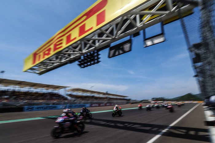 Gelaran WSBK Indonesia 2023 semakin dekat, siapa pembalap pemegang rekor tops speed di Sirkuit Mandalika
