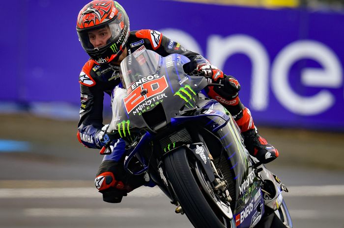 Hasil Kualifikasi MotoGP Prancis 2021: Fabio Quartararo curi pole position di detik terakhir