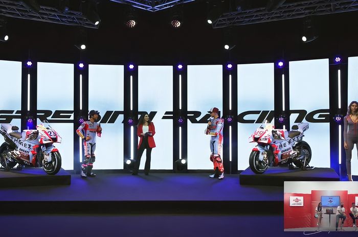 Peluncuran Gresini Racing untuk kelas MotoGP dilakukan secara virtual