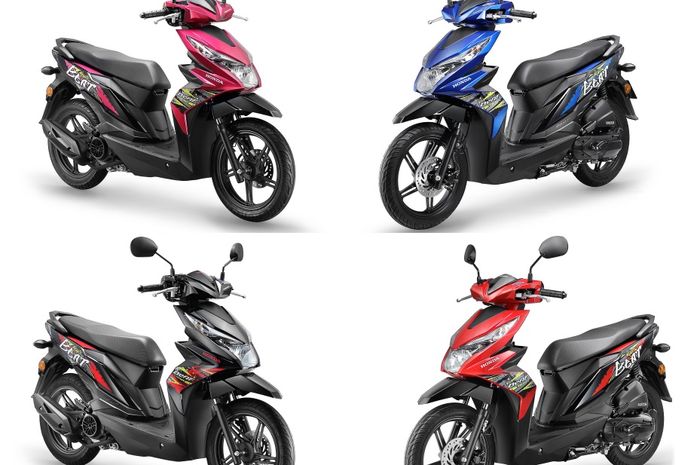 Pilihan warna Honda BeAT Malaysia