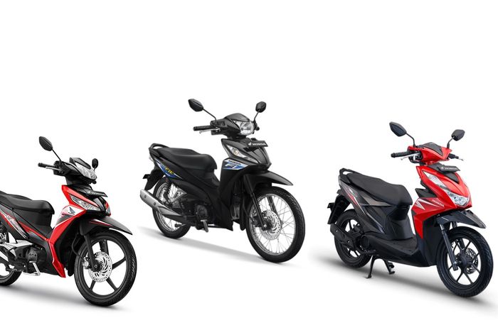 Beberapa motor Honda seharga tak lebih dari Rp 20 juta