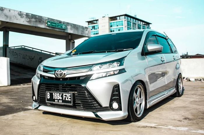 Tampilan berubah segar, Toyota Avanza E 2016 ini berganti muka jadi Veloz 2019