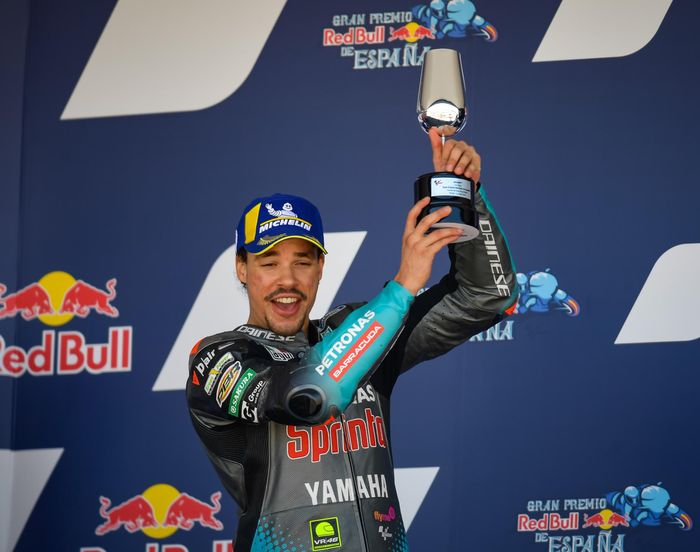 podium di MotoGP Spanyol 2021 menjadi kepuasannya sendiri bagi Franco Morbidelli
