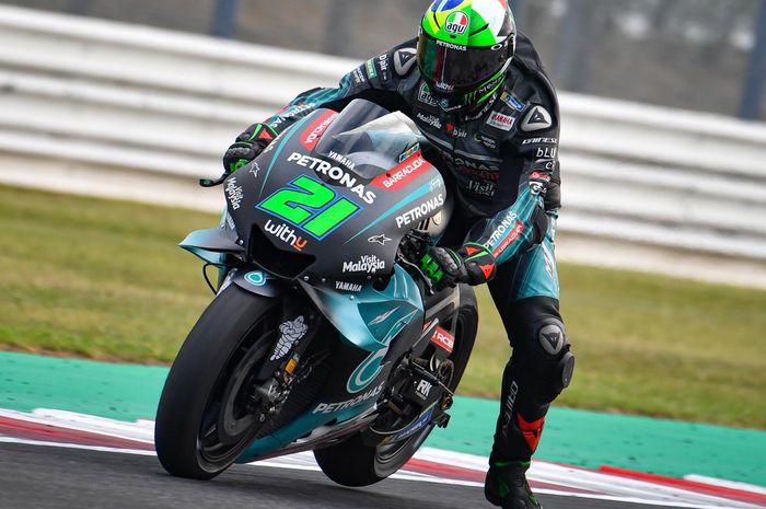  Pembalap Petronas Yamaha SRT, Franco Morbidelli akan berusaha keras agal bisa menyamai level Fabio Quartararo