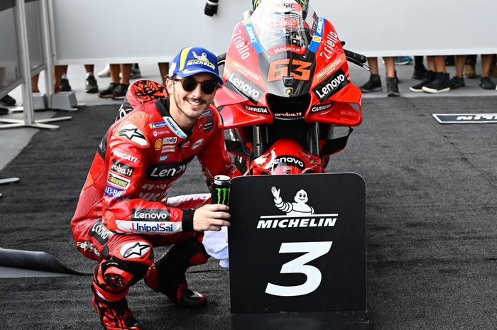 Berhasil naik podium ketiga, Francesco Bagnaia merasa seperti meraih kemenangan di balapan MotoGP Thailand 2022