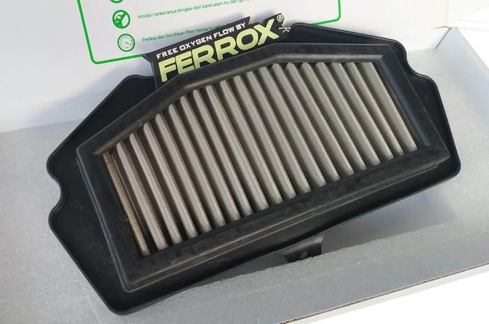 ZX-25R sudah bisa pakai filter udara Ferrox, tapi pre order 30 hari