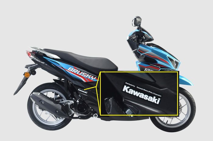 Motor matic Kawasaki Brusky 125