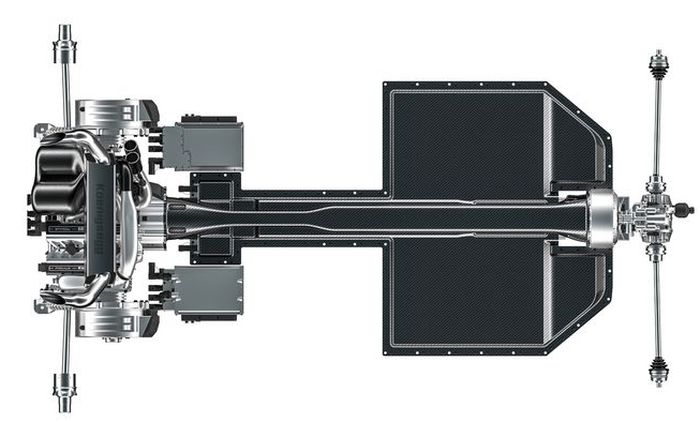 Sistem penggerak Koenigsegg Gemera.