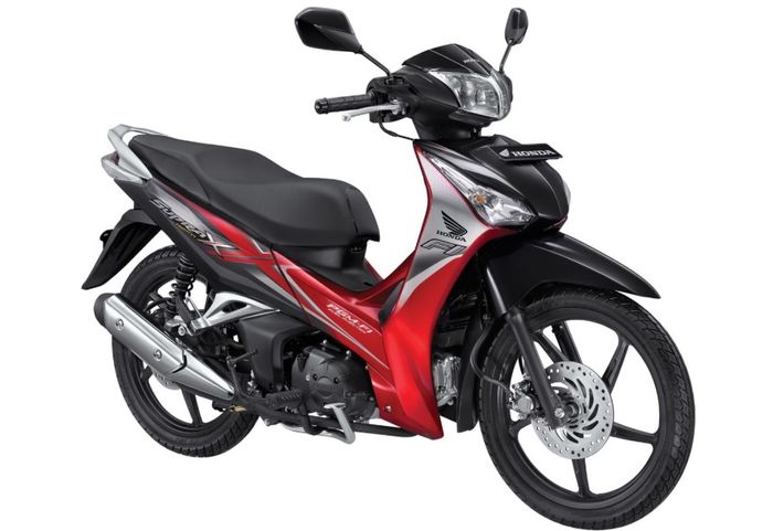 Honda Supra X 125 Helm In bisa menampung helm di bagasinya