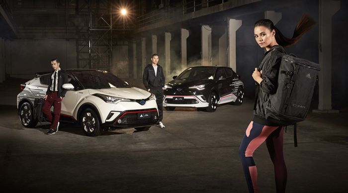 Toyota siapkan dua warna spesial Adidas bat C-HR