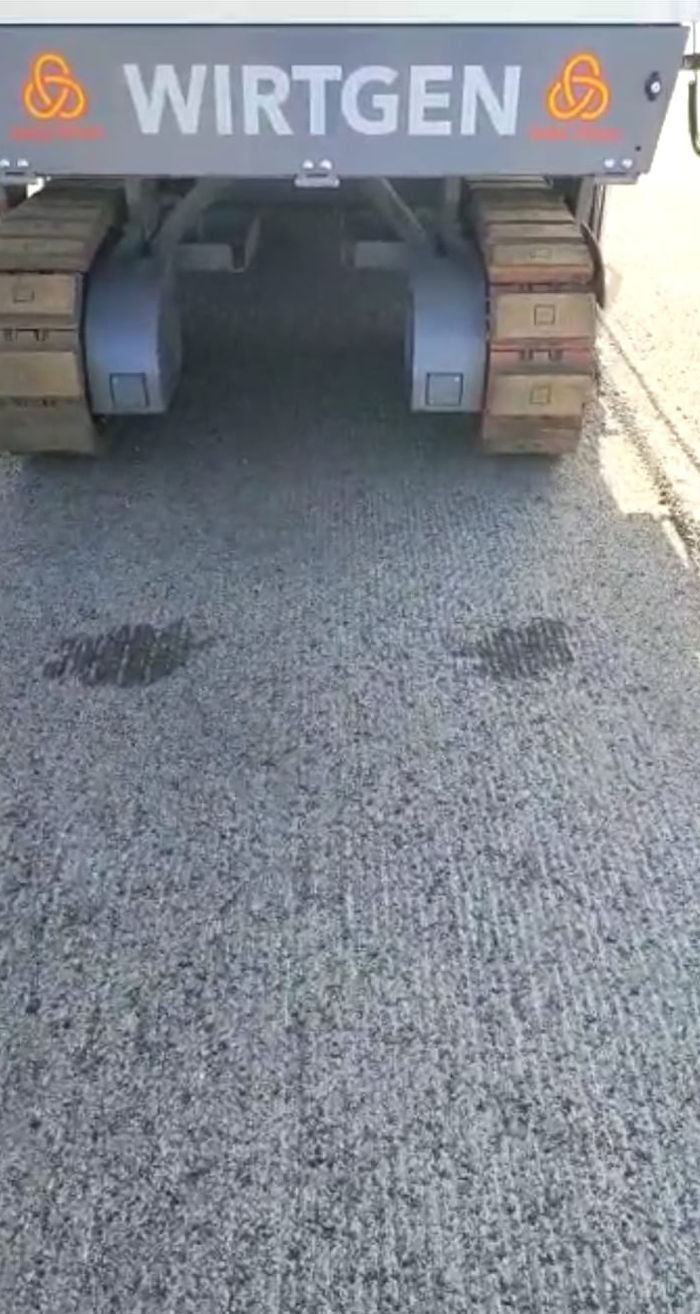 Setting Cold Milling Machine pengelupasan aspal Sirkuit Mandalika