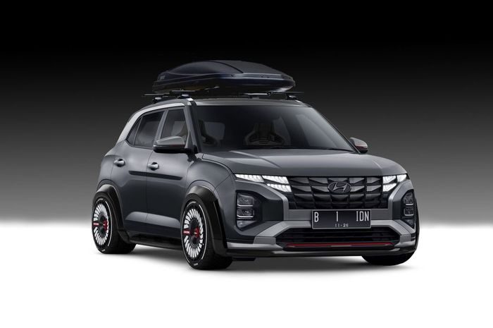 Inspirasi digital modifikasi Hyundai Creta dengan tampilan sporty