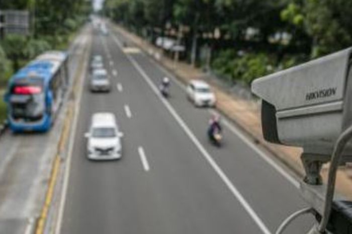 Ilustrasi kamera tilang elektronik ETLE di Indonesia angkanya sudah capai segini 