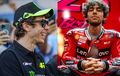 Cerita Unik Valentino Rossi Selamatkan Muka Enea Bastianini di Depan TV