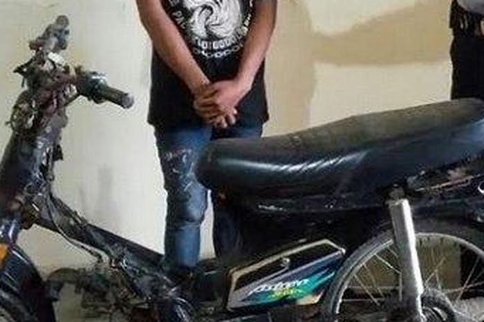 Honda Astrea Prima barang bukti pencurian