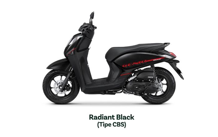 Honda New Genio Radiant Black