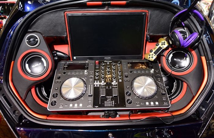 Bagasi belakang Honda Brio