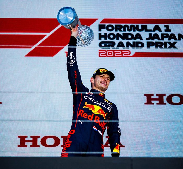Max Verstappen sempurna, menang di balap F1 Jepang 2022 dan mengunci gelar juara dunia F1 2022 di sirkuit yang merupakan kandang pabrikan Honda