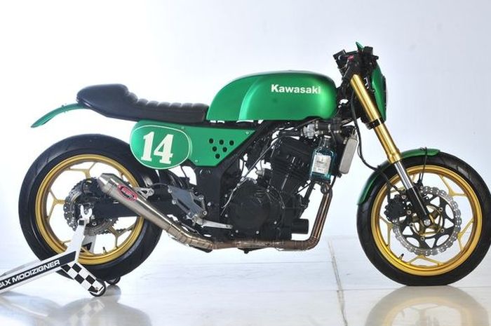 Modifikasi Kawasaki Ninja 250R Cafe Racer Mr Kuztom Garage