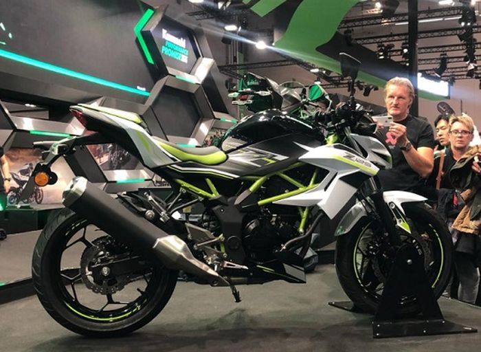 Kawasaki Ninja Z125 juga hadir di Intermot Motorcycle Show 2018 di Cologne, Jerman.