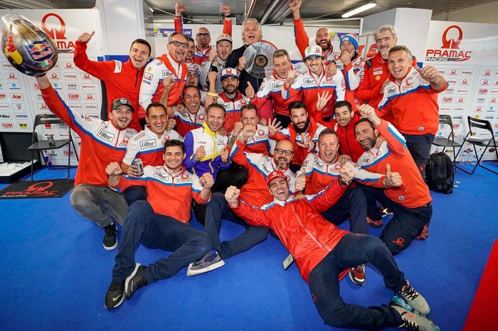 Jack Miller ucapkan terima kasih pada tim Pramac Racing karena terus memberikan dukungan hingga promosi ke tim pabrikan Ducati