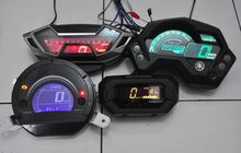 Warna Spidometer Motor Bekas Monoton, Ganti Pakai LED RGB, Jadi 3 Warna