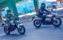 Tanpa Knalpot, Kawasaki Ninja e-1 dan Z e-1 Bisa Ngebut Sampai Segini 