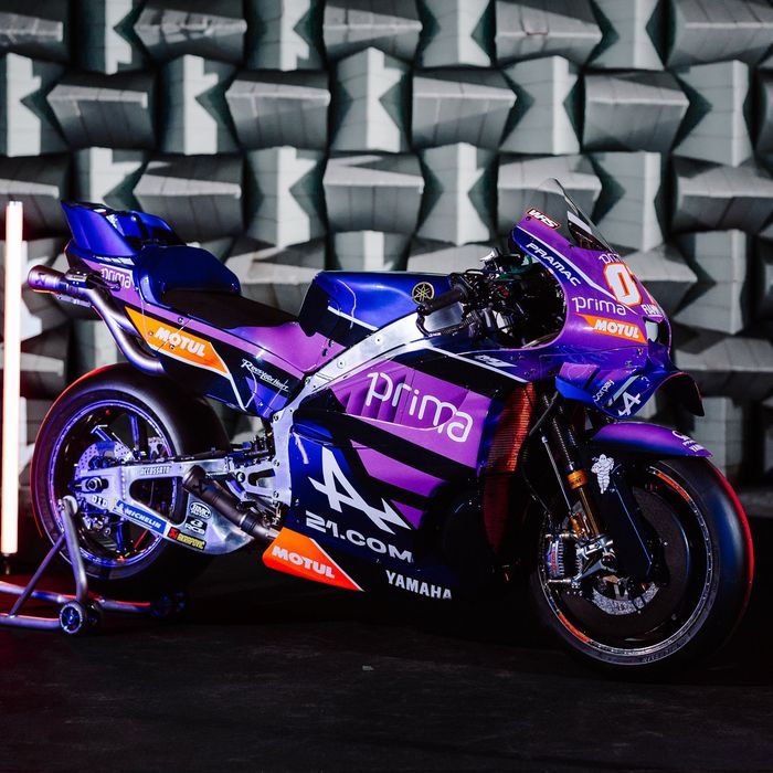 Livery tim Pramac Racing tidak jauh berbeda dengan tampilan di tahun lalu