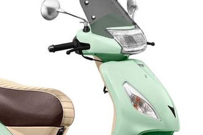 TVS punya skutik retro penjegal Yamaha Fazzio, modelnya atraktif ala Italia, harganya menarik di kantong