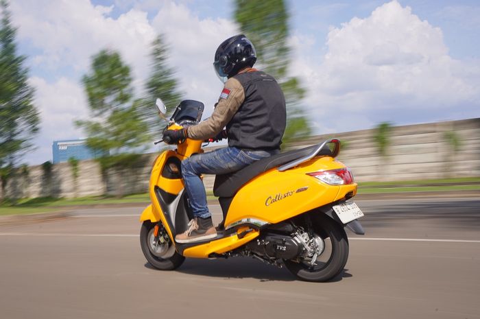 Yang Sedang Cari Skutik Nyaman, Ini Alasan TVS Callisto 125 Bisa Jadi Pilihan