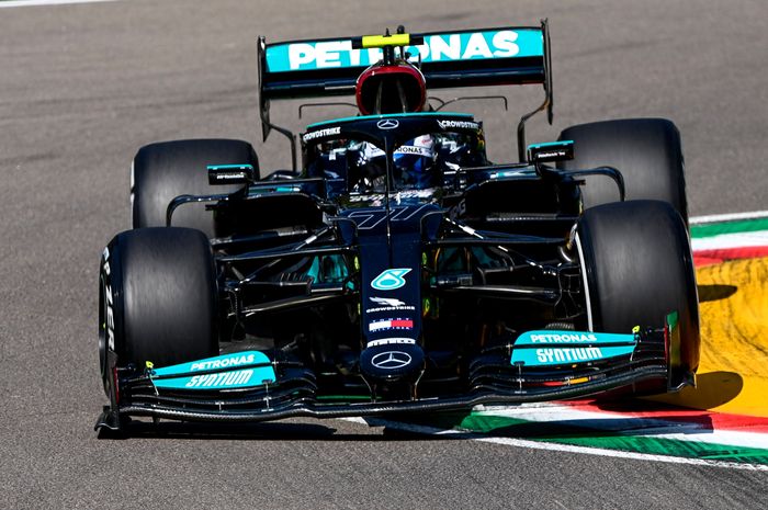 Hasil FP1 F1 Emilia Romagna 2021: Mercedes tampil dominan, Valtteri Bottas rebut posisi teratas di detik-detik terakhir