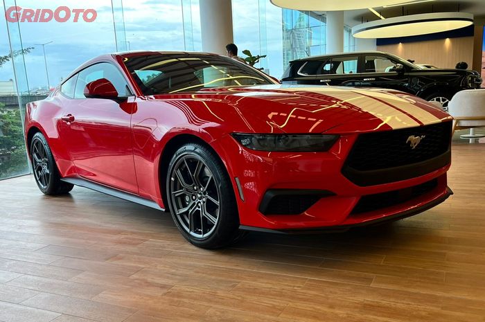 Ford Mustang di Ford Experience Center Sunter, Jakarta Utara.