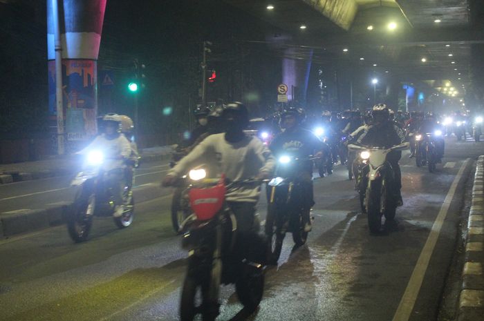 Kopdar gabungan Supermoto dihadiri lebih dari 200 peserta