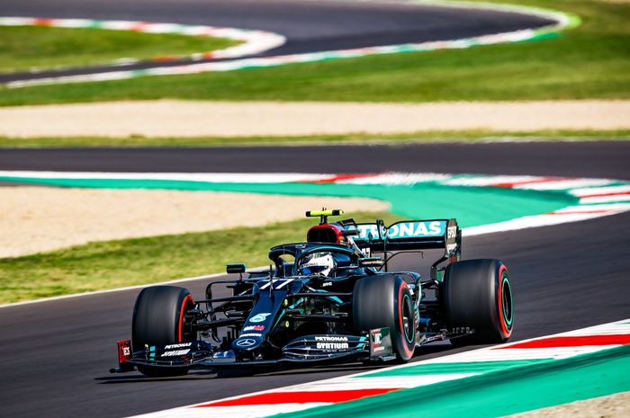 Unggul tipis dari Max Verstappen, Valtteri Bottas jadi yang tercepat di sesi FP3 F1 Tuscan 2020 yang digelar di sirkuit Mugello